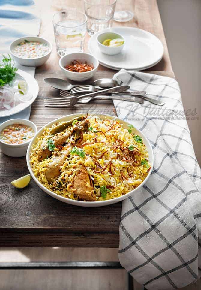 Mango Chicken Biryani