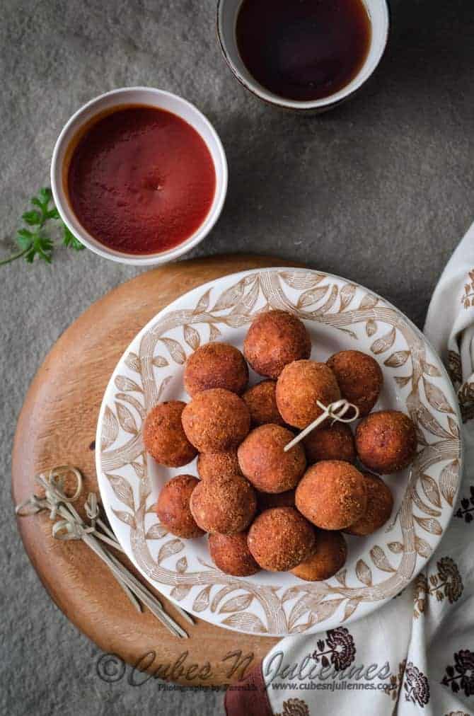 Tandoori Chicken Cheese Balls, Ramadan Recipes
