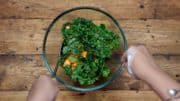Kale Mango Salad Recipe - Paleo, Whole30 - Video - Cubes N Juliennes