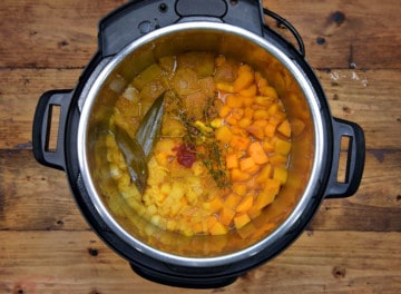 Instant Pot Butternut Squash Soup Recipe (Video) - Cubes N Juliennes