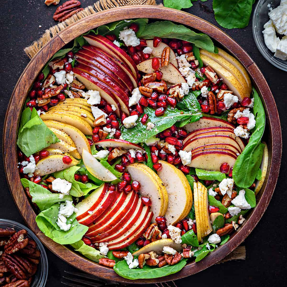 Arugula, Pear and Feta Winter Salad — General Wellness