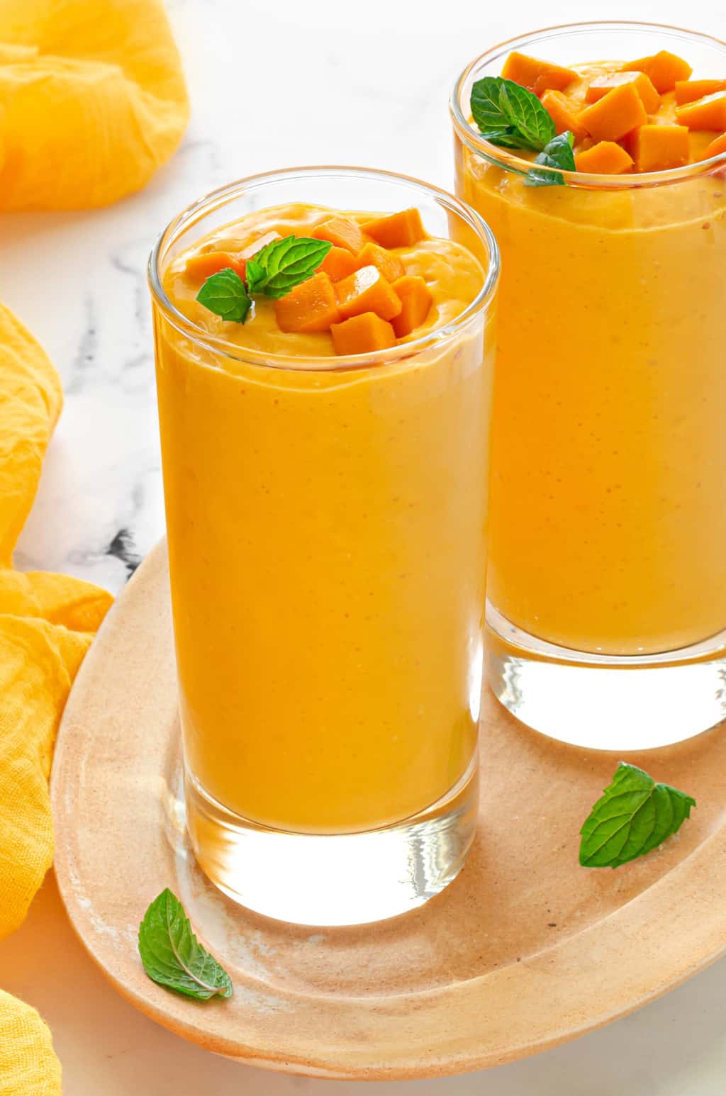 Mango Smoothie Recipe (Easy, Healthy and the Best) Cubes N Juliennes