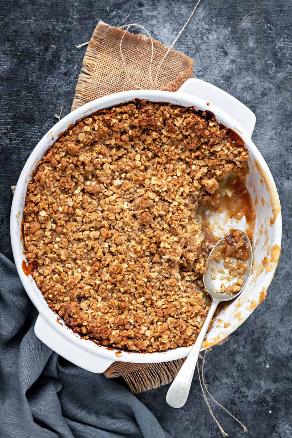 Perfect Apple Crumble With Oats Easy Recipe Cubes N Juliennes