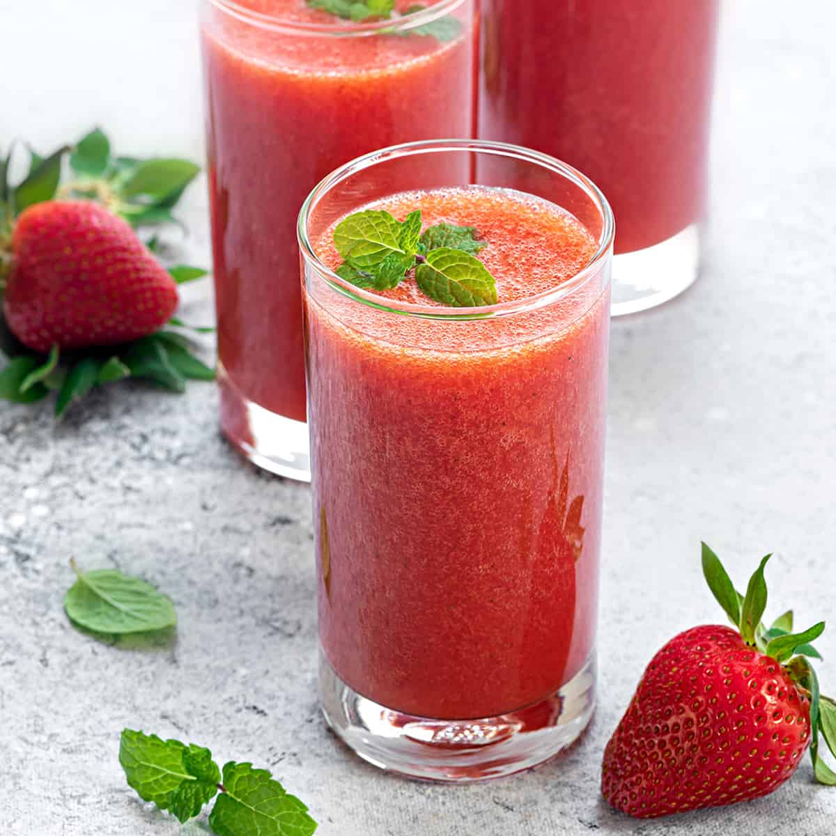 Strawberry Juice Recipe 