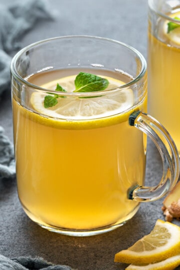 Lemon Ginger Tea - Cubes N Juliennes